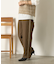 パイピングテーパードパンツ