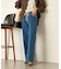 ストレートコードデニムパンツ