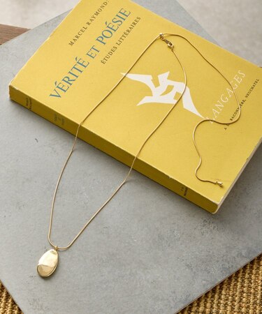 パーツデザインネックレス