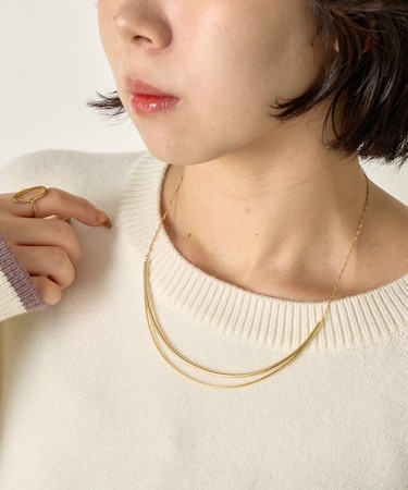 アーチラインネックレス