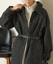 ヘリンボーンロングコート