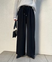 【2サイズ展開/WEB限定カラー有】トロミイージーパンツ