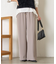 【2サイズ展開/WEB限定カラー有】トロミイージーパンツ