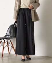 トロミキャタピラーワイドパンツ