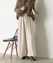 トロミキャタピラーワイドパンツ