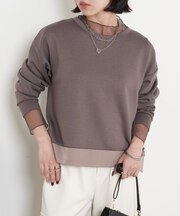 Wファスナーダンボールプルオーバー