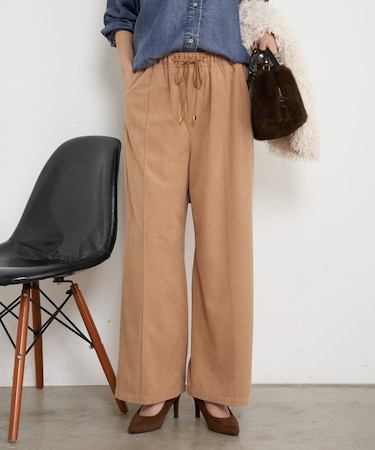 コーデュロイイージーパンツ