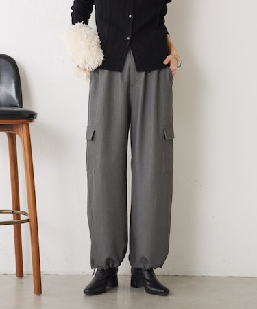 【ラフに、こなれる】パラシュートパンツ