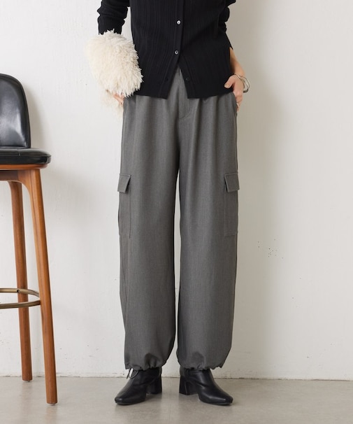 【ラフに、こなれる】パラシュートパンツ