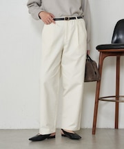 【キレイ目カジュアル】ストレートチノパンツ