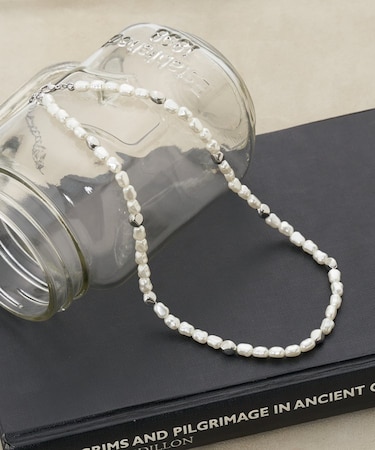 ミックスパールネックレス