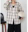 【好評につき再入荷！】オンブレーチェックダブルシャツ