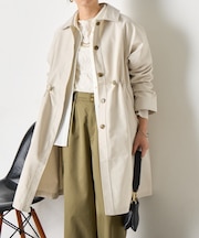 ウエストギャザーコート