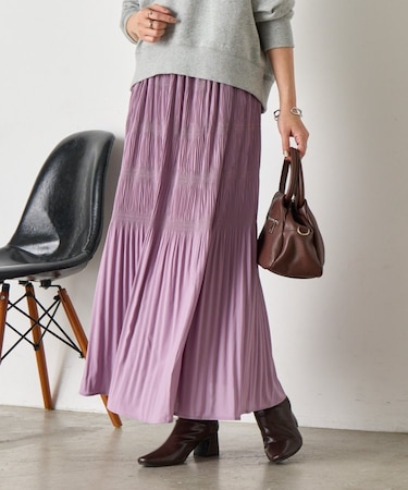 【動きで魅せる】ランダムプリーツスカート