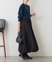 ダンボール切替バルーンワンピース