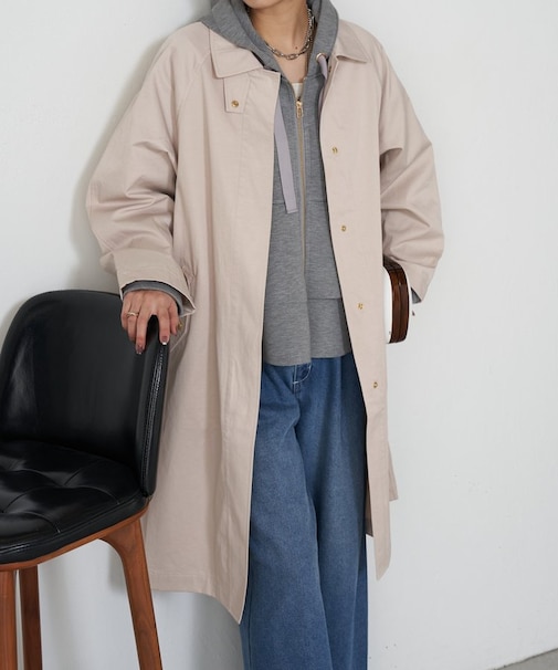 【着方で変わる】2WAYスタンドネックコート