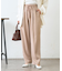 【楽なのに、きれい】イージーテーパードパンツ