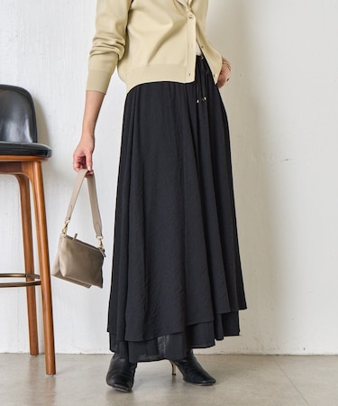 【軽やかティアード】ヨウリュウティアードスカート