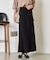 【軽やかロング】レーヨンナイロンロングスカート
