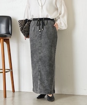 ストレッチデニムスカート