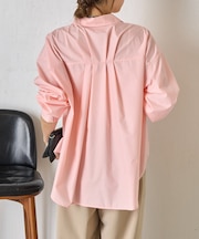 バックタックオーバーシャツ