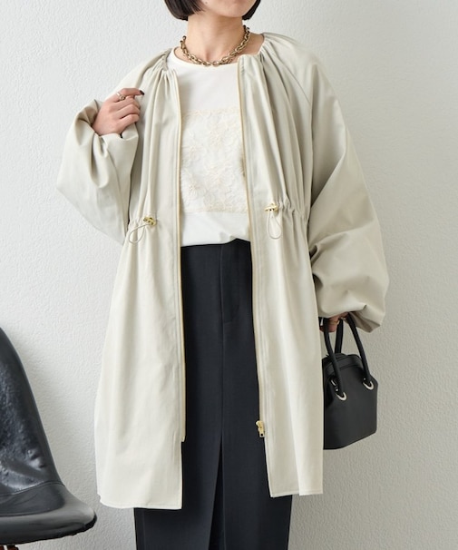 バルーンスリーブコート