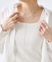 ナローロングスライドネックレス