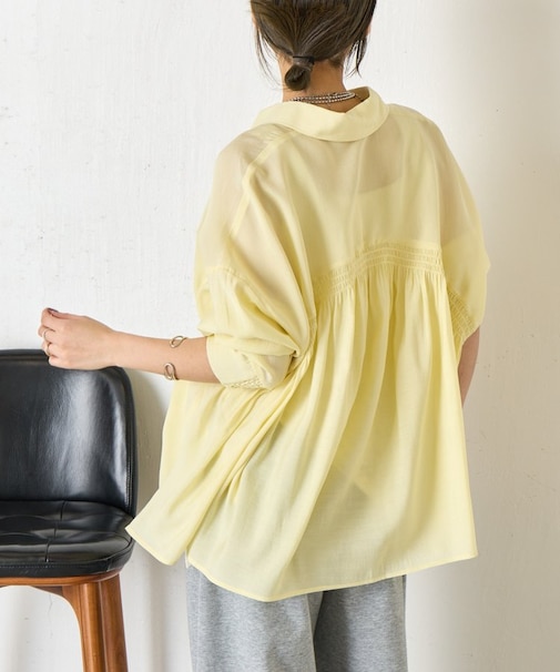 【WEB限定カラー/リバイバル】バックシャーリングシャツ