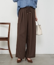 【大人カジュアルに決まる】テンセルリネンカーゴパンツ
