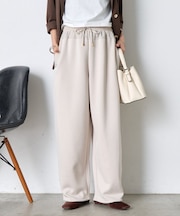 ウエスト切替配色パンツ