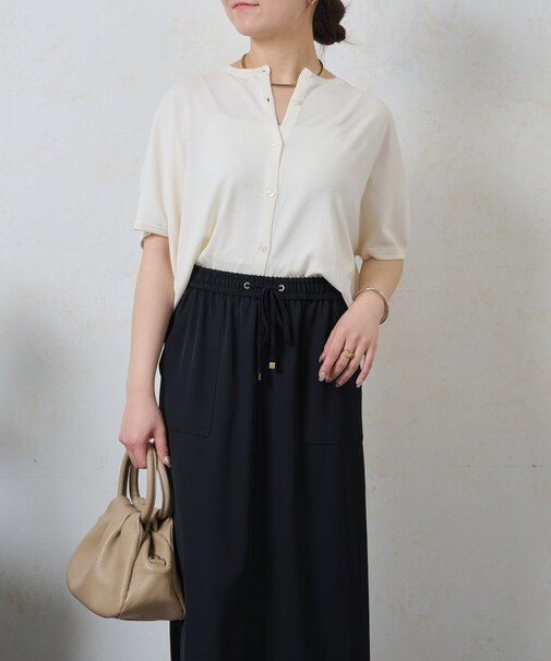 2WAYドルマンニットカーデ