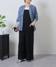 ストレッチサロペット