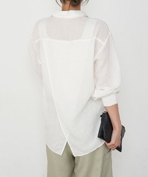 バッククロスシャツ