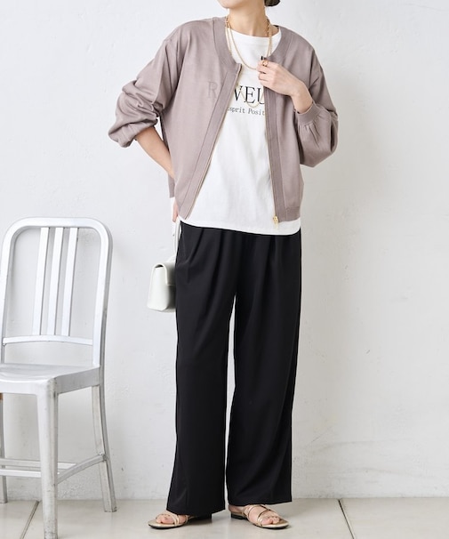 UVジップブルゾン