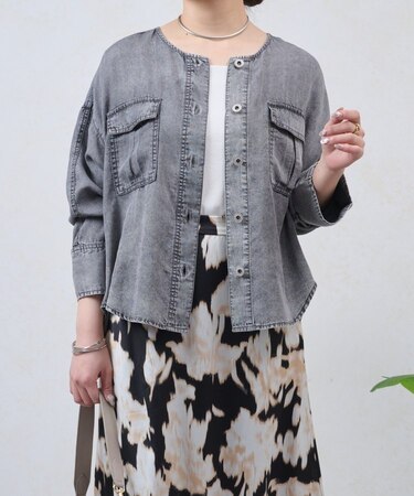 テンセルデニムジャケット