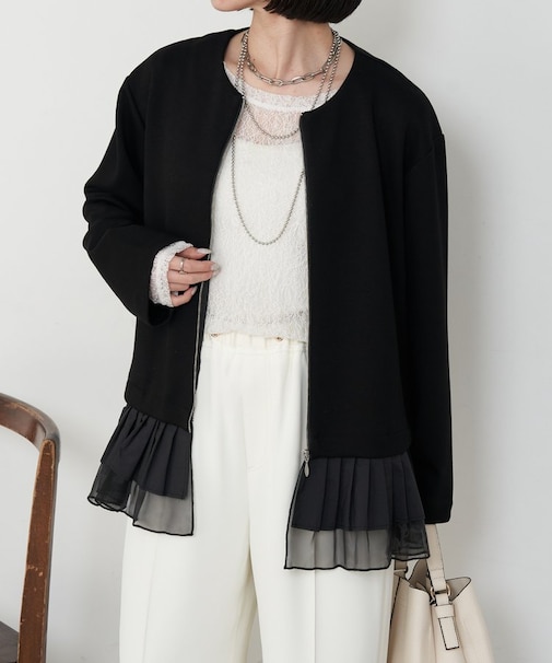 プリーツ付ダンボールジャケット