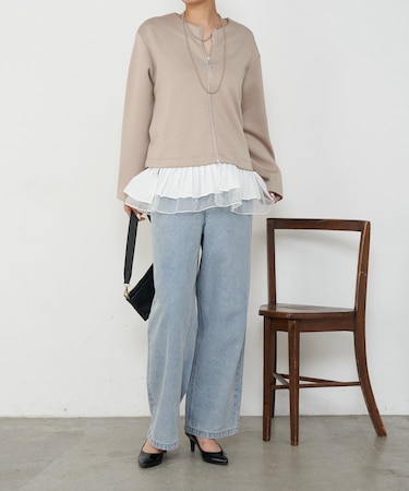 プリーツ付ダンボールジャケット