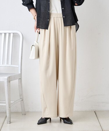 テンセルカーブラインパンツ