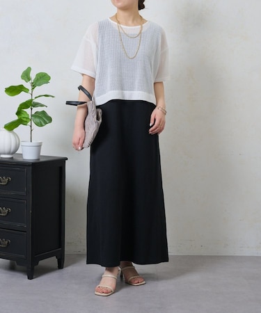 メッシュセットワンピ