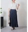 細ラインフレアスカート
