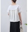 裾ドロスト異素材カットソー