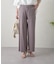 ストレッチワイドストレートパンツ