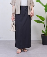 ウエストゴムIラインスカート
