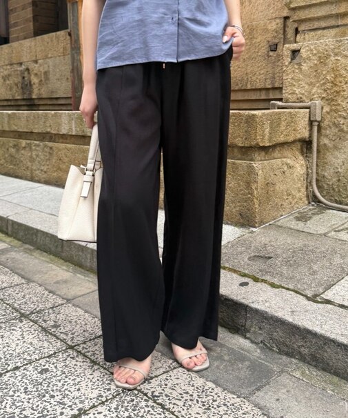 テンセルリネンイージーパンツ