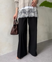 メンストレッチワイドパンツ