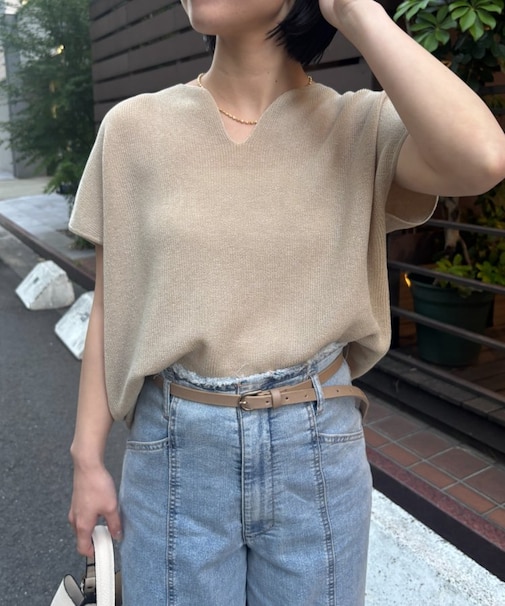カタアゼフレンチニット