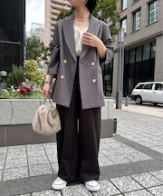 【ベーシックこそ、上質を選びたい】上品イージーパンツ