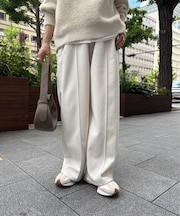 【ベーシックこそ、上質を選びたい】上品イージーパンツ