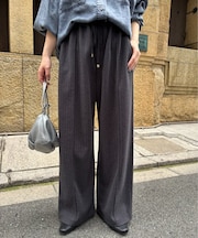 【ベーシックこそ、上質を選びたい】上品イージーパンツ
