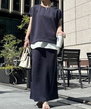 裾レイヤードセットアップ